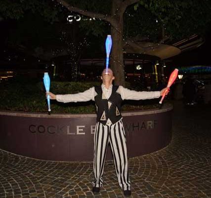 juggling act for hire
